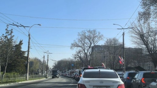 Симферополь "сковали" семибалльные пробки