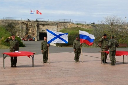 Добровольцы приняли военную присягу на 35-й батарее
