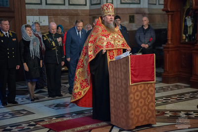 В Севастополе прошел Благодарственный молебен в День Черноморского флота