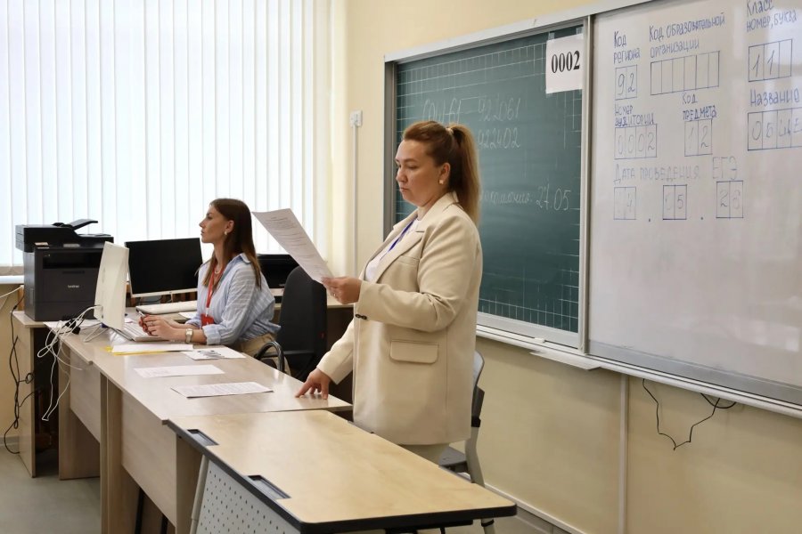 Выпускники Севастополя приняли участие в тренировочном мероприятии к ЕГЭ