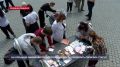В мобильной амбулатории на площади Нахимова севастопольцы могли сдать экспресс-тест на ВИЧ
