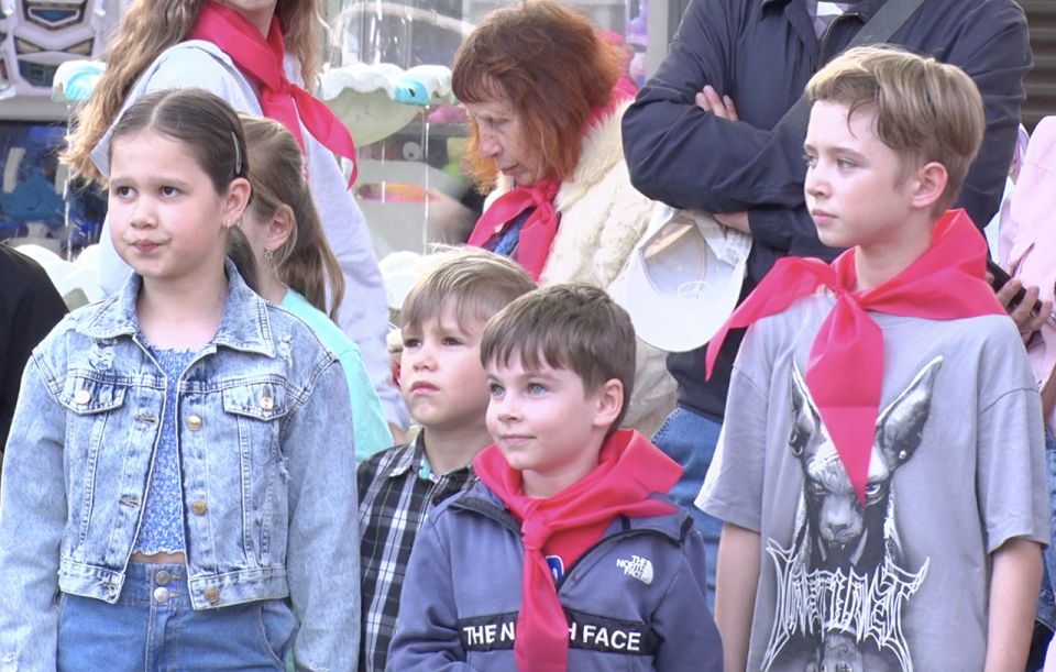 В Севастополе прошёл пионерский слет поколений