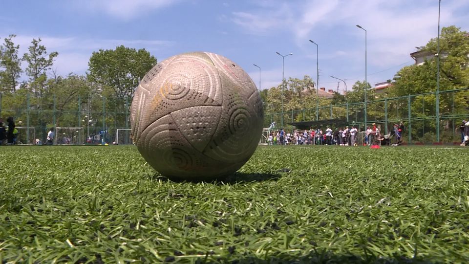 В Севастополе юные футболисты принимают участие в играх Малой футбольной лиги
