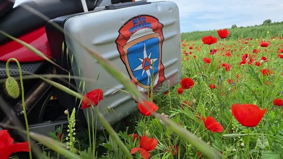 Спасатели на байках вышли на дежурство в пожароопасный сезон в Севастополе