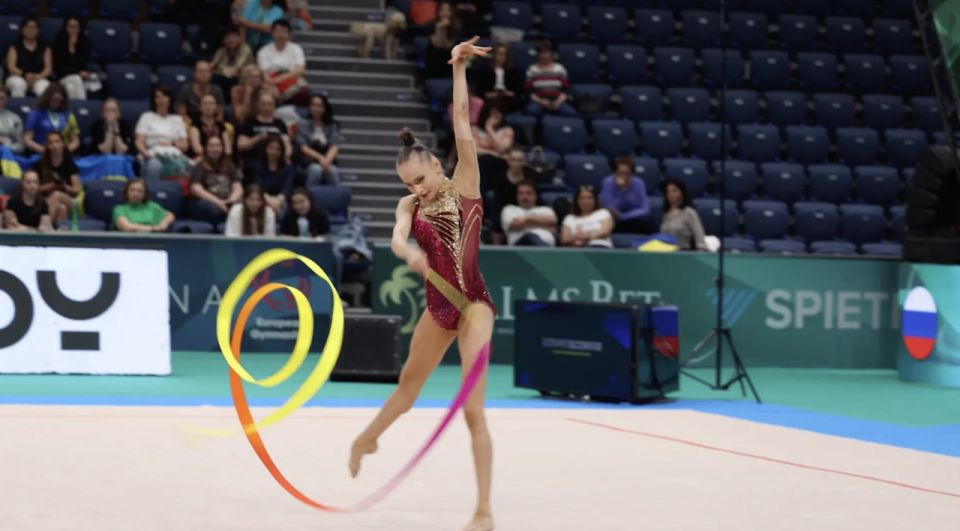 Российская гимнастка взяла золото чемпионата Европы