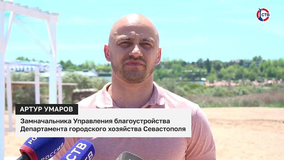 Пляж «Любимовка-2» готовят к купальному сезону