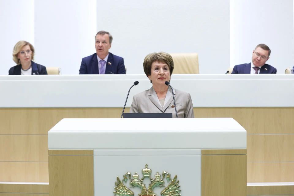 Екатерина Алтабаева: Сегодня на заседании Совета Федерации представила закон, направленный на совершенствование процедуры реставрации объектов культурного наследия: