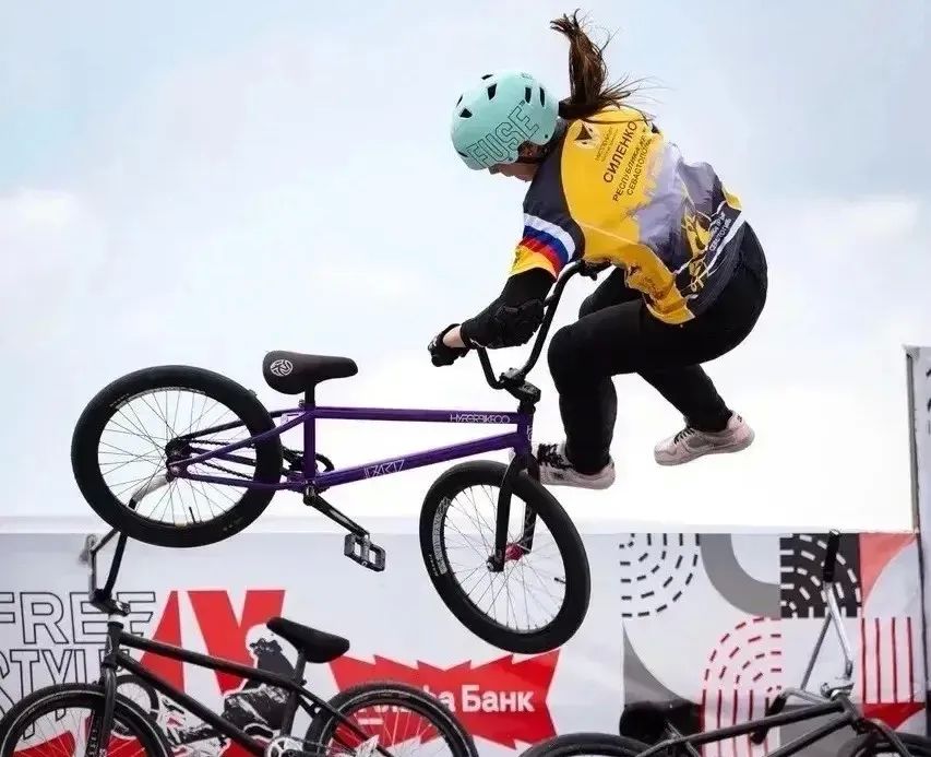 Спортсменка из Севастополя возглавила общий зачёт Кубка России по BMX фристайлу