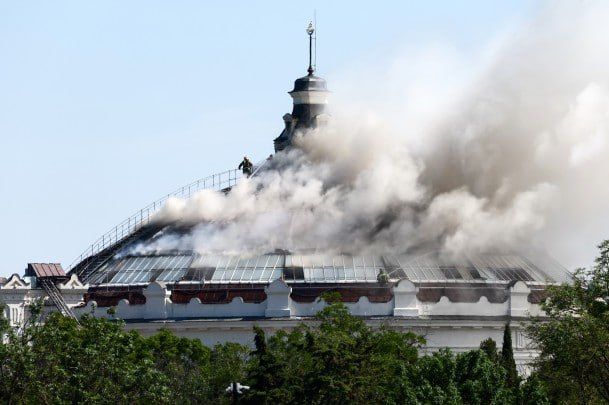 Все здание панорамы обороны Севастополя площадью 30 тыс