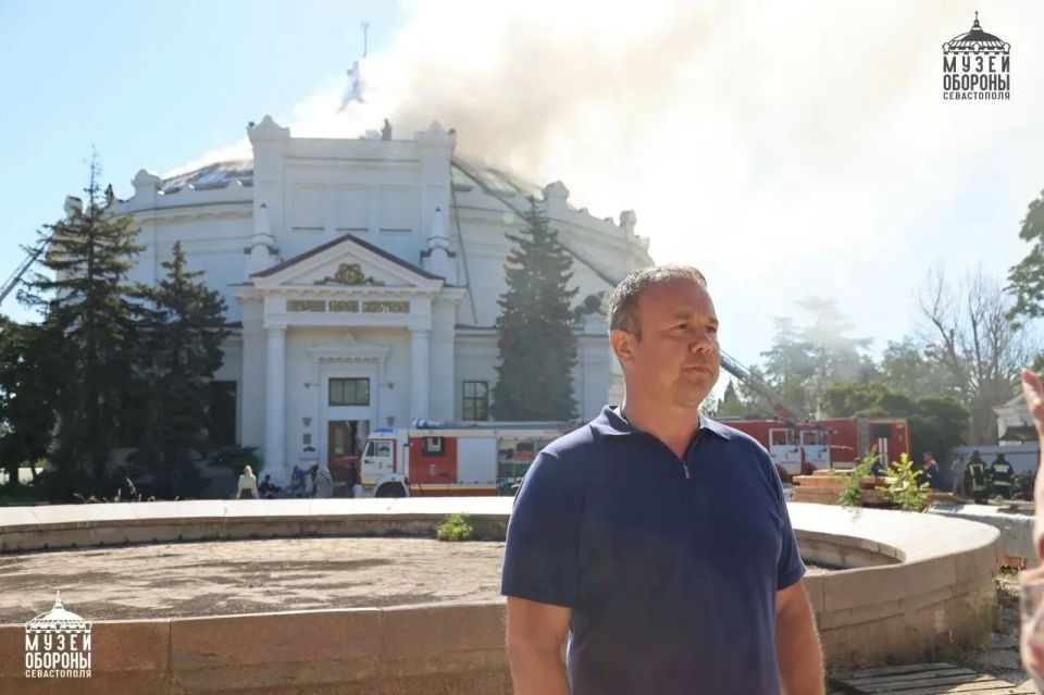 Удар БПЛА по зданию Панорамы в Севастополе: что известно к этому часу