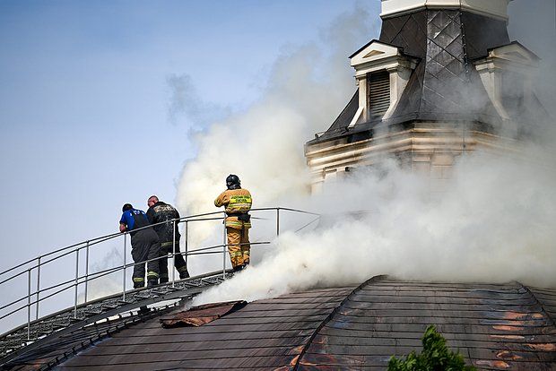 МЧС: Пожар в панораме обороны Севастополя локализован на 600 квадратных метрах