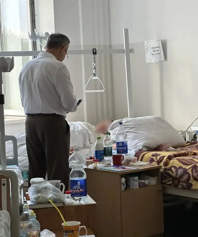 Павел Буцай навестил пострадавших при атаке БПЛА в Севастополе