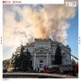 Пожар в здании Панорамы Оборона Севастополя 1854–1855 годов, атакованном ВСУ, ликвидирован, сообщили в местном МЧС