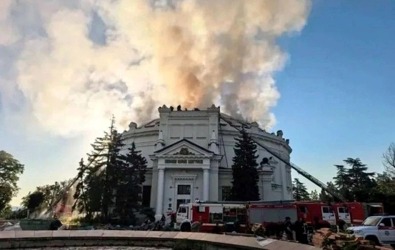 Ударами ВСУ разрушена знаменитая панорама «Оборона Севастополя»