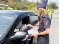 Автоинспекторы организовали патриотическую акцию, приуроченную ко Дню России и 243-й годовщине со дня основания Севастополя