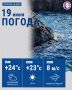 Сегодня температура воздуха в городе поднимется до +24