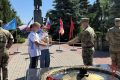 В Керчи росгвардейцы приняли участие в передаче Вечного огня