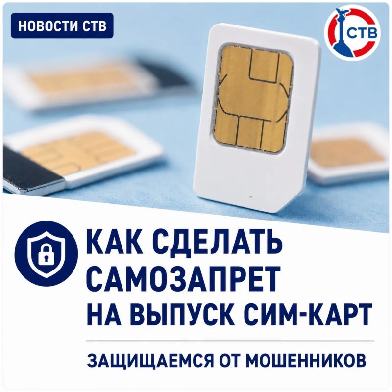 Знали, что на Госуслугах можно запретить оформление SIM-карт на своё имя?