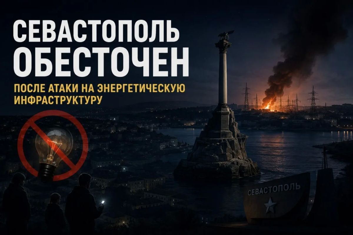 Севастополь остался без света после ночных ударов