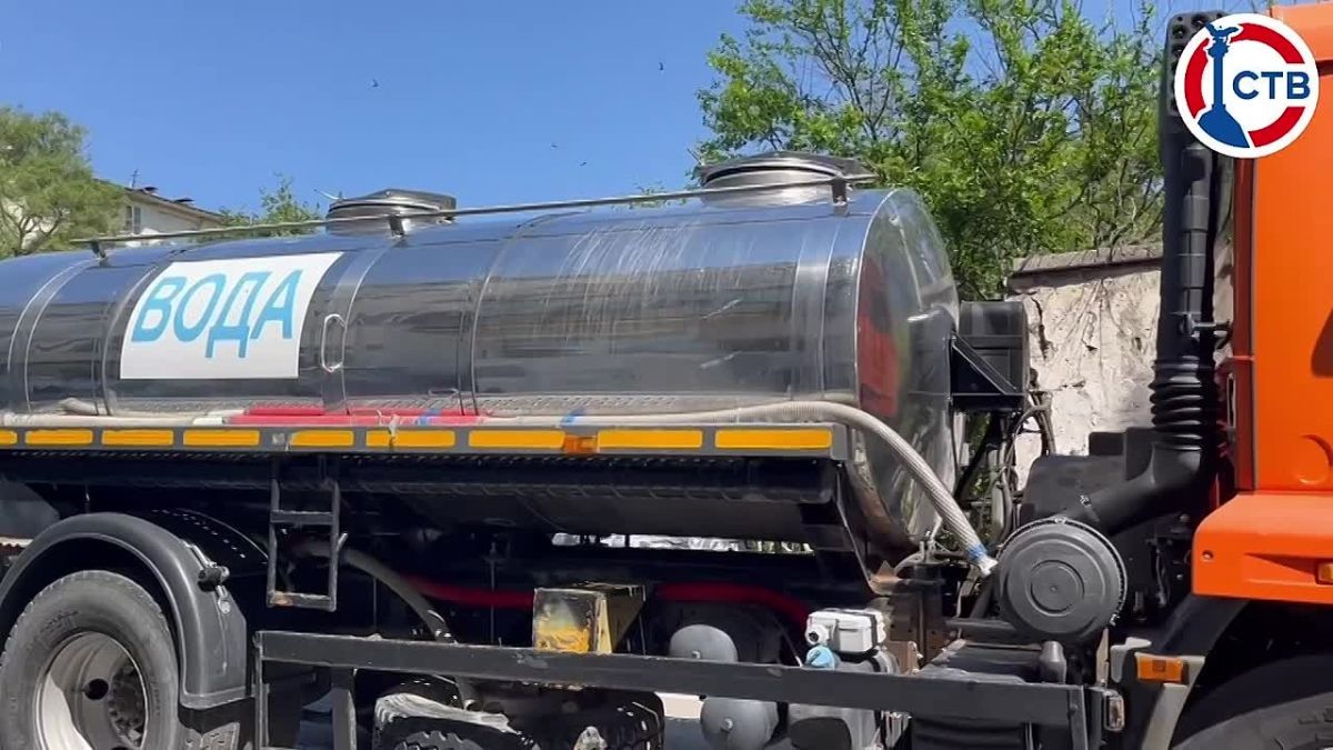 В Севастополе организовали подвоз воды ГУПС «Водоканал» сообщает, что автоцистерны с питьевой водой работают по следующим адресам: - проспект Победы, 74А