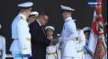 Воспитанники филиала Нахимовского военно-морского училища получили аттестаты