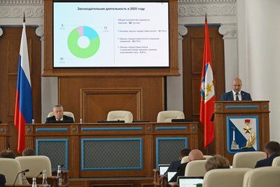 Парламентарии заслушали доклад о состоянии законодательства Севастополя в 2025 году