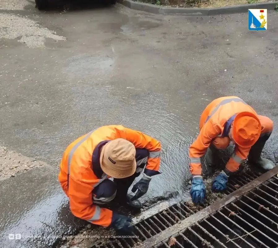 Городские службы оперативно устранили последствия ливня
