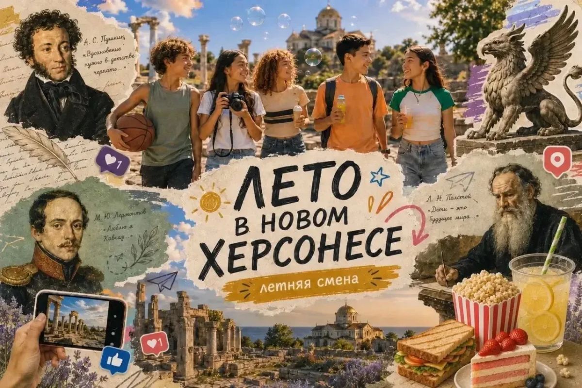 Этим летом Новый Херсонес становится площадкой для настоящего приключения