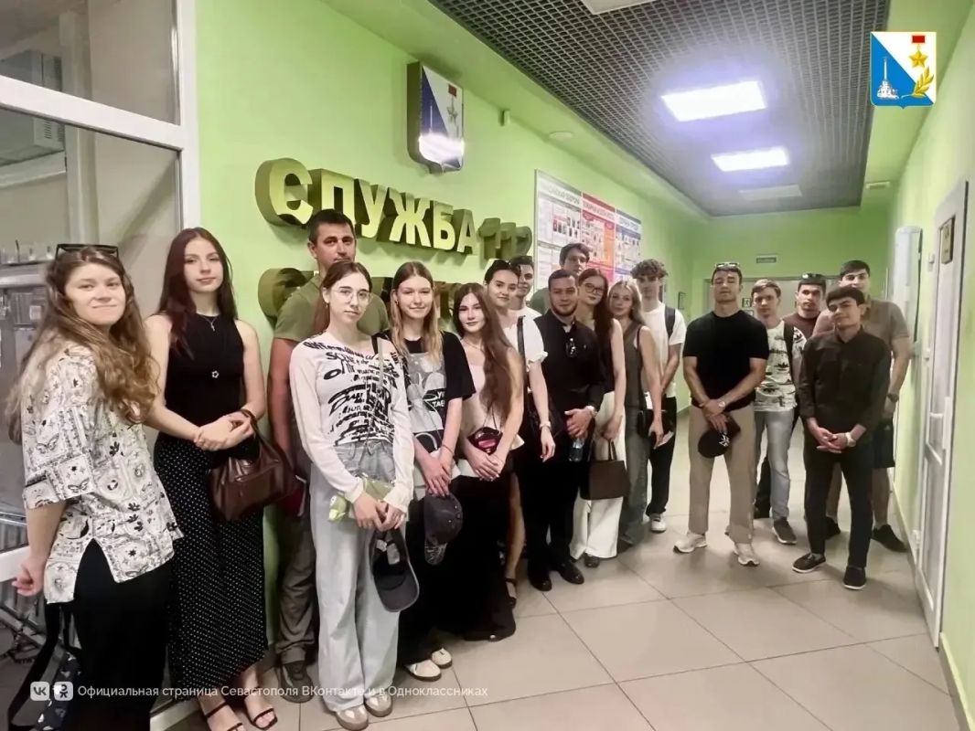 Студенты СевГУ познакомились с работой службы 112 в Севастополе