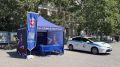 В Севастополе полицейские развернули мобильный рекрутинговый центр для приёма на службу в ОВД