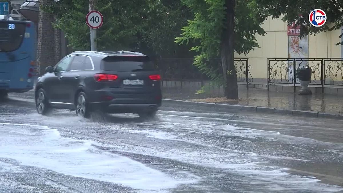 За утро в Севастополе выпала почти половина месячной нормы осадков