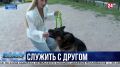Подготовка призывников по военно-учётной специальности «Служебное собаководство» стартовала в Севастополе