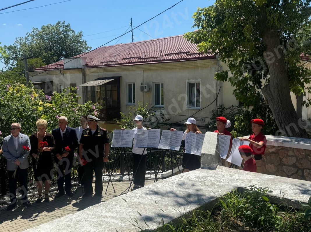 Память детей-жертв войны почтили в Севастополе