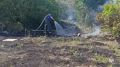 Возле улицы 4-я Бастионная ликвидировали возгорание сухой растительности