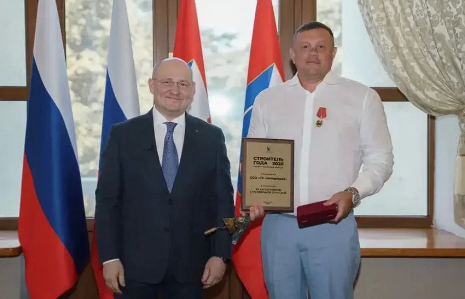 Собственник «ИнтерСтроя» Евгений Кабанов стал заслуженным строителем Севастополя