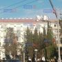 В Севастополе демонтировали «Украину»