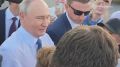 Путин пообщался с жителями на улицах Новосибирска