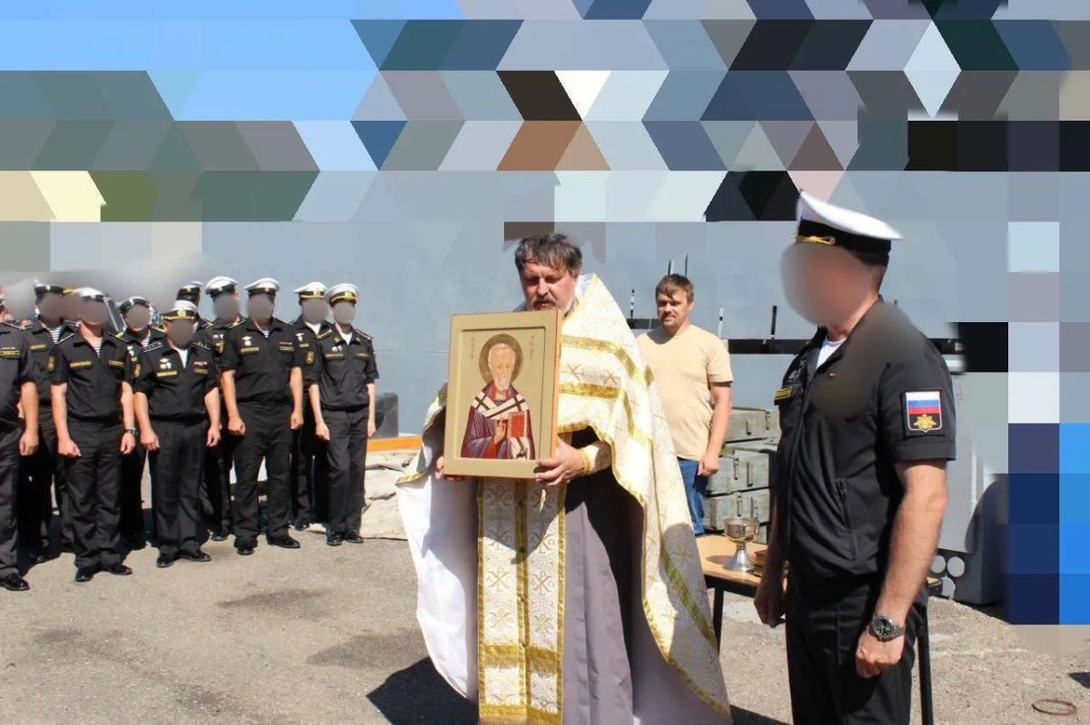 Фрегат Черноморского флота обрёл небесного покровителя Николая Мирликийского