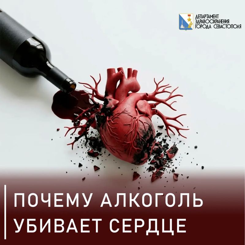 Почему алкоголь убивает сердце