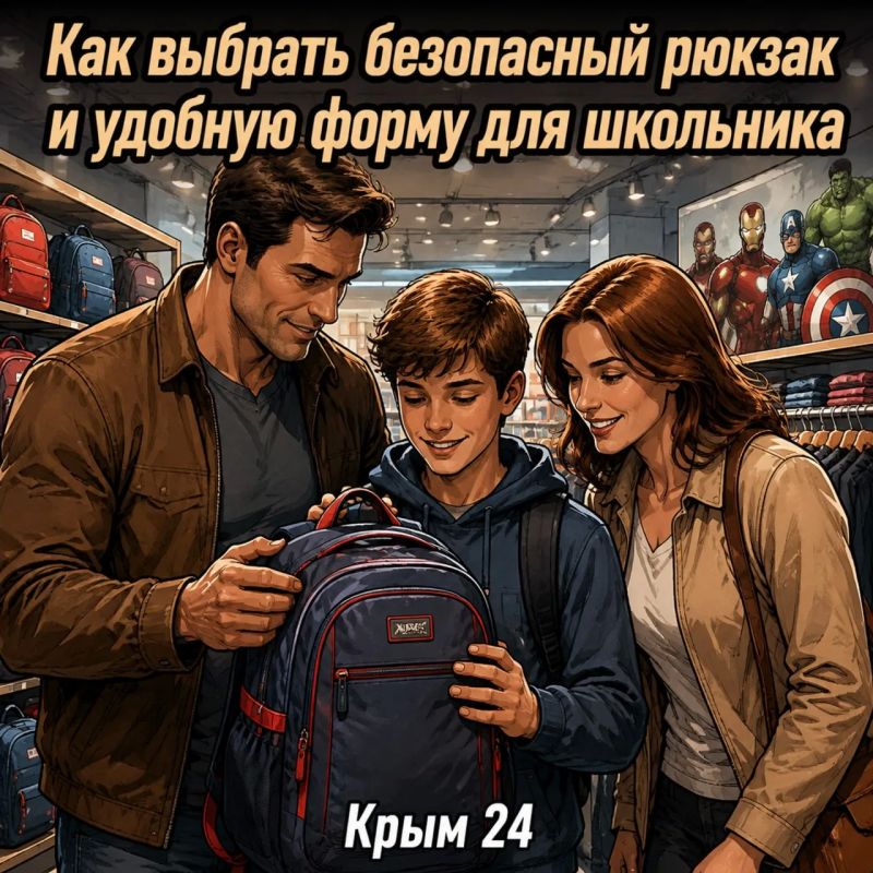 Как выбрать безопасный рюкзак и удобную форму для школьника