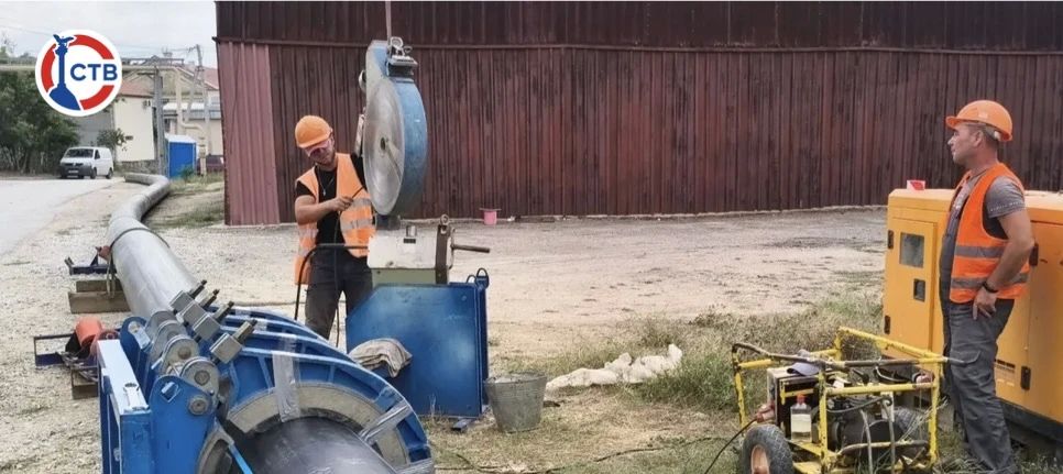 На улице Инженерная Балка в Севастополе реконструируют водопроводную сеть