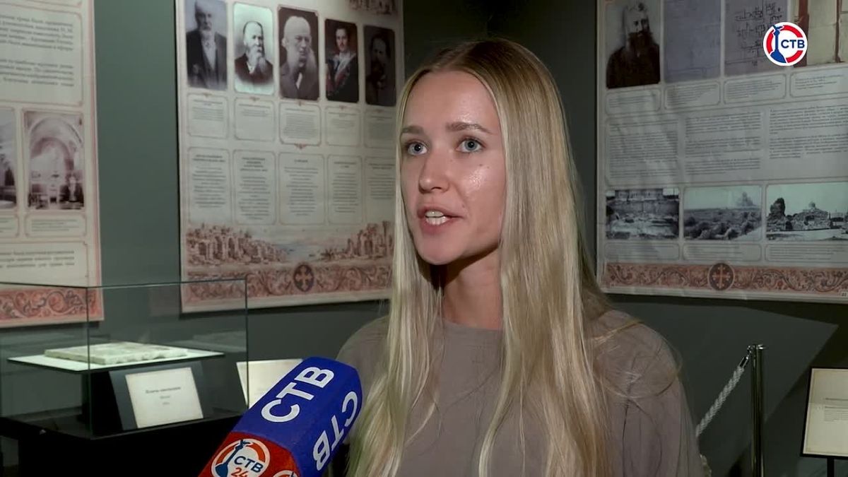 В Херсонесе Таврическом открылась выставка, посвящённая 165-летию со дня основания Свято-Владимирского собора