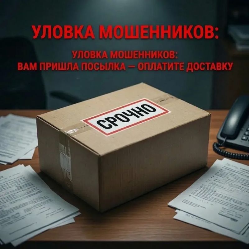 Уловка мошенников: вам пришла посылка – оплатите доставку!