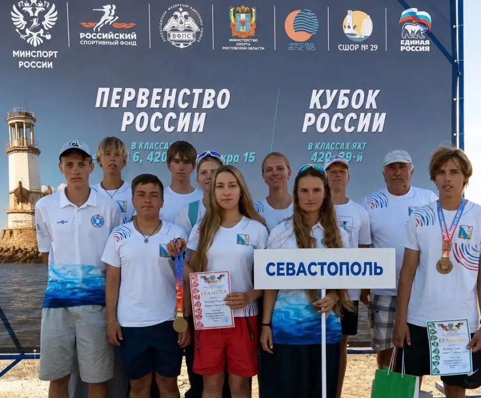 Севастопольские яхтсмены одержали победы на первенстве России