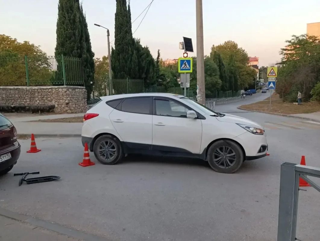 Автоледи на иномарке сбила 10-летнего мальчика на самокате