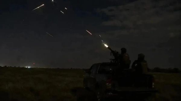 В Севастополе сбили дрон ВСУ над морем у Парка Победы