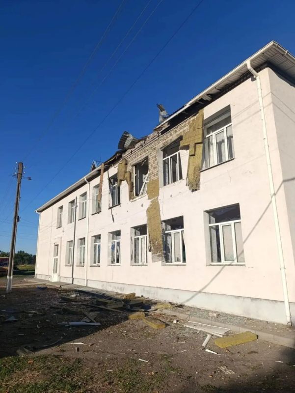ВСУ обстреляли школу в Запорожской области