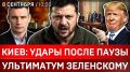 Киев: удары после паузы | Ультиматум Зеленскому | Генпрокурор Украины ушёл | Иран наносит удар