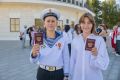 19 севастопольских школьников получили первые паспорта на Сапун-горе