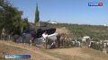 Сквер у Братской могилы танкистов в Севастополе привели в порядок